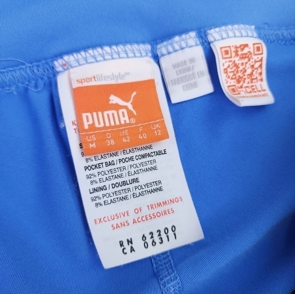 Puma Blue Golf Tennis Pickleball Skort Sz Med - Picture 4 of 6
